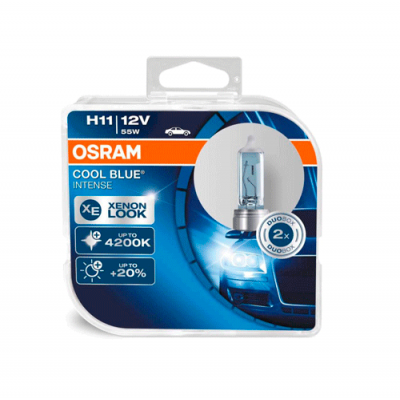 Галогеновые лампы Osram Cool Blue Intense H11
